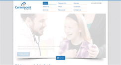Desktop Screenshot of centerpointhealth.org